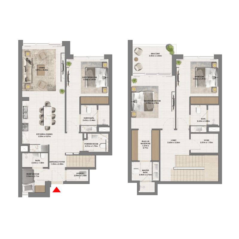 Apartment floor plan