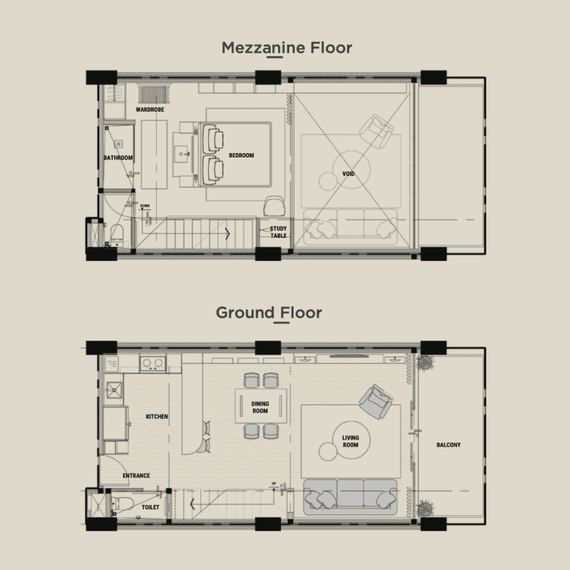 Apartment floor plan