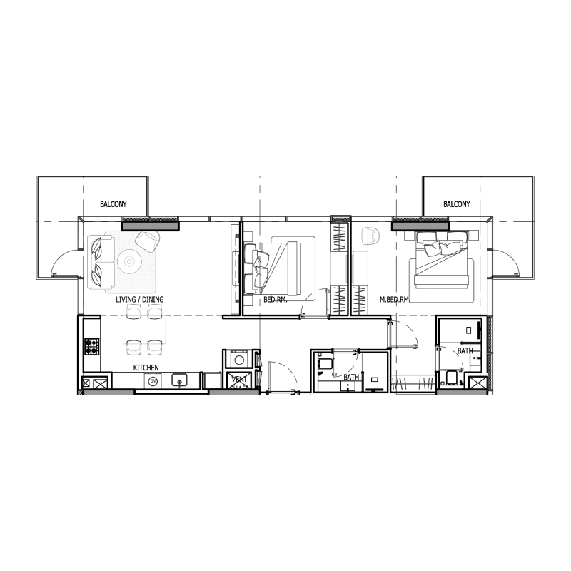 Apartment floor plan
