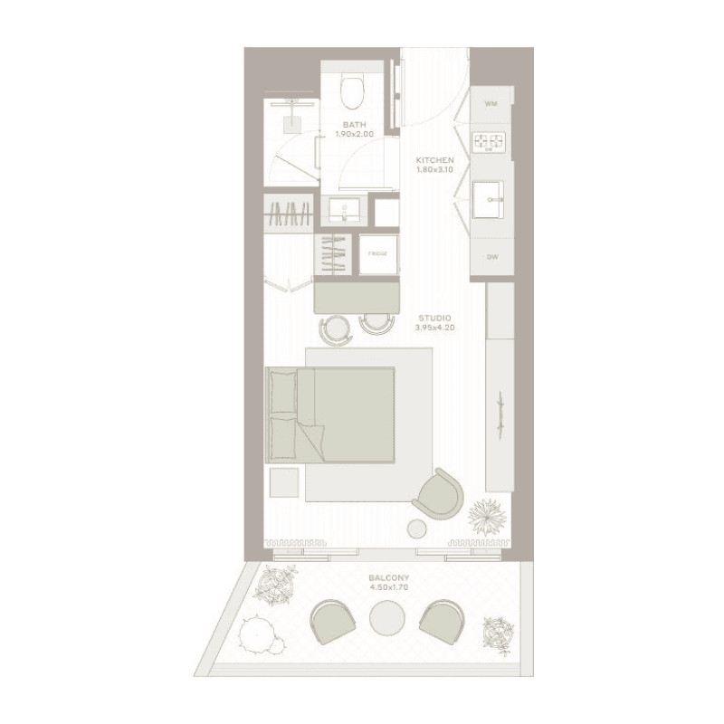 Apartment floor plan