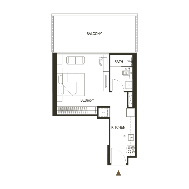 Apartment floor plan
