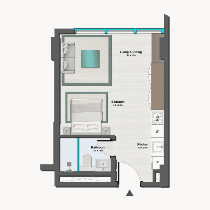 Apartment floor plan