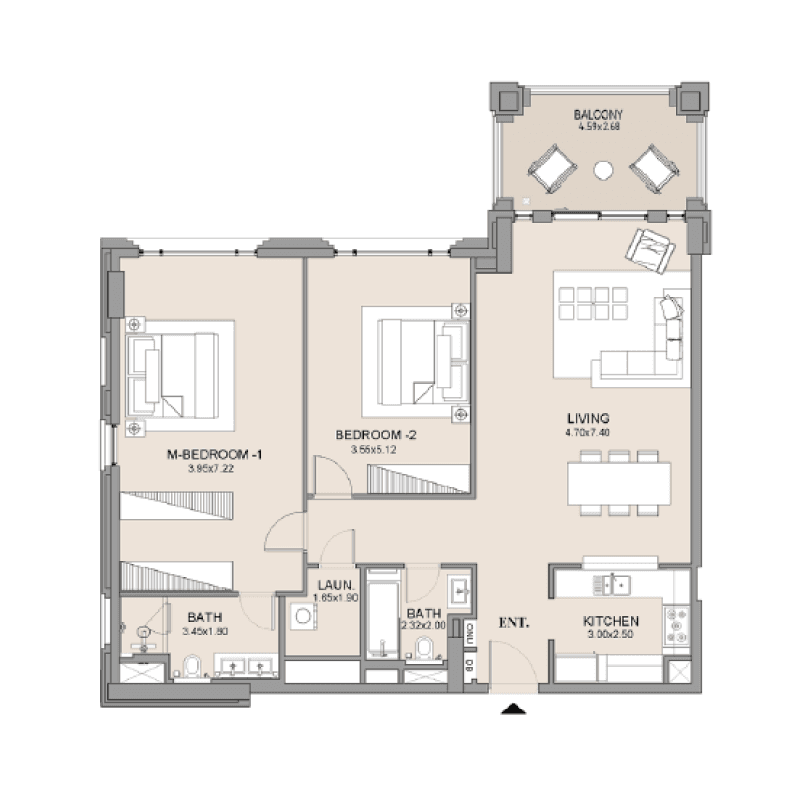 Apartment floor plan