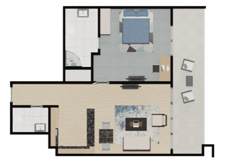 Apartment floor plan