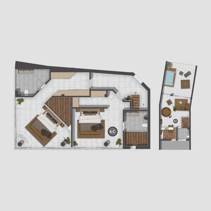 Apartment floor plan