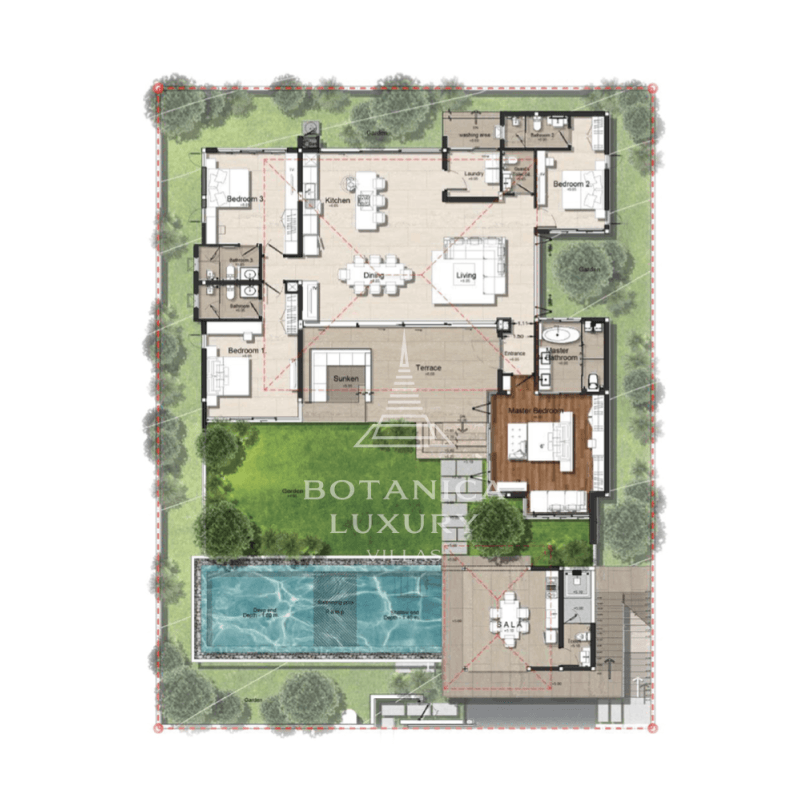 Apartment floor plan