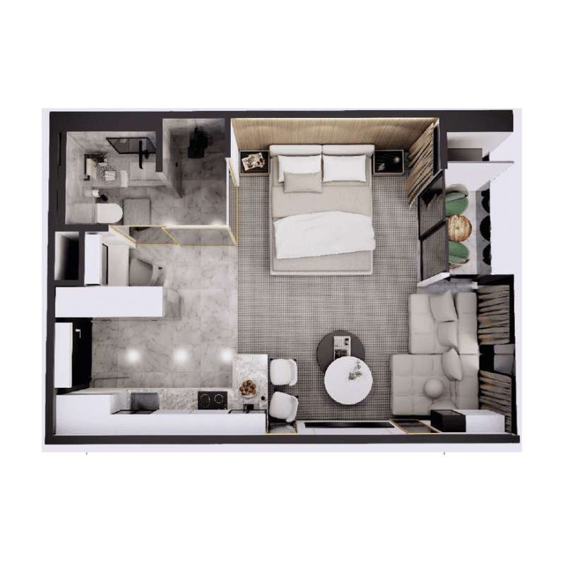 Apartment floor plan
