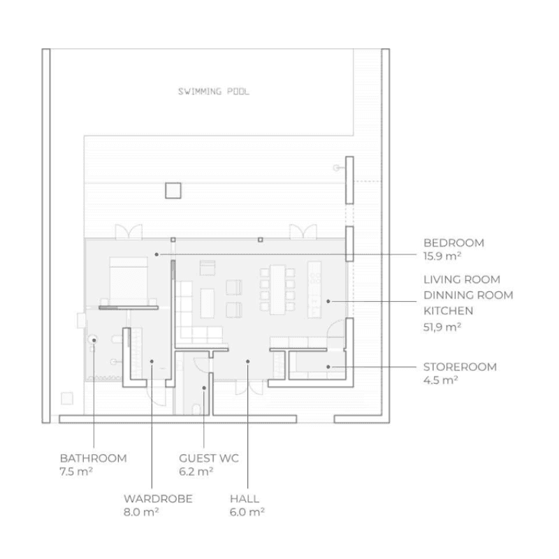 Apartment floor plan