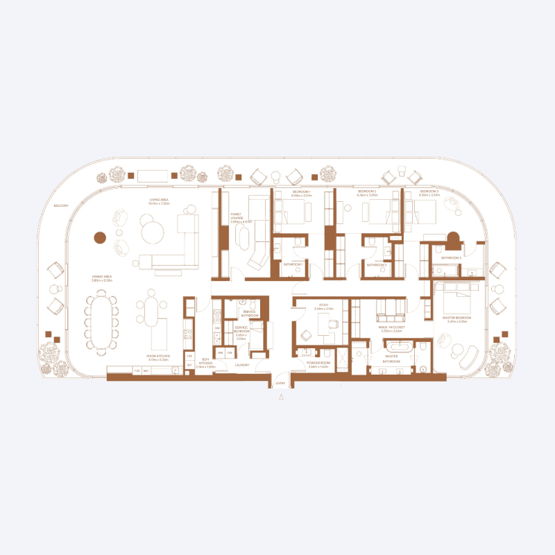 Apartment floor plan