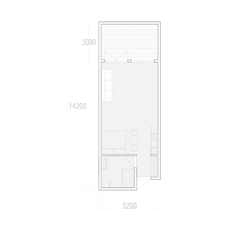 Apartment floor plan