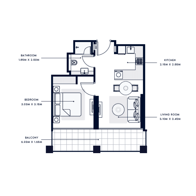 Apartment floor plan