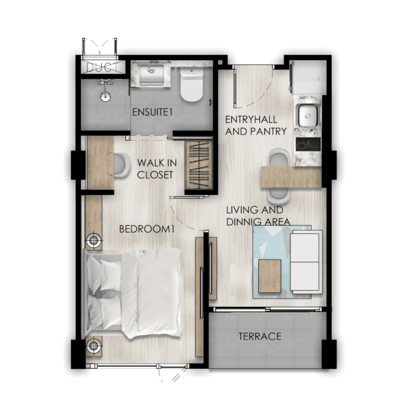 Apartment floor plan