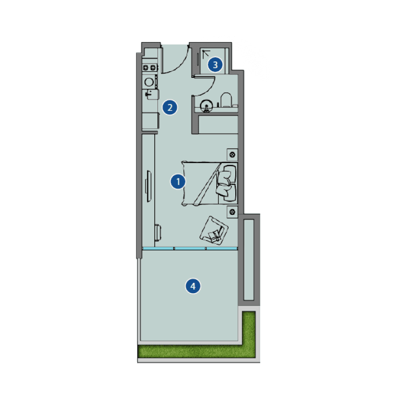 Apartment floor plan