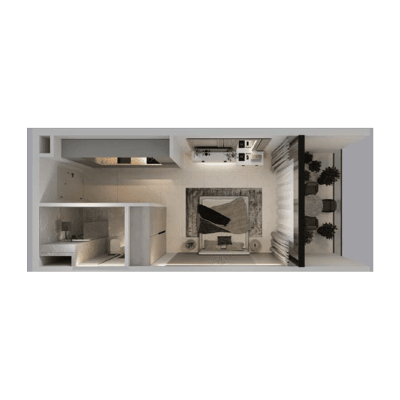 Apartment floor plan