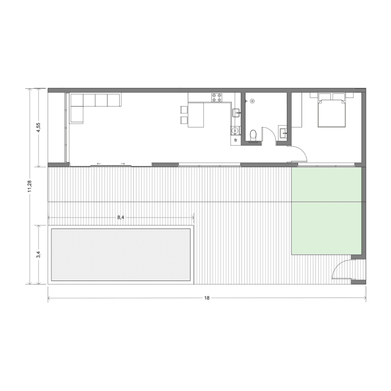 Apartment floor plan