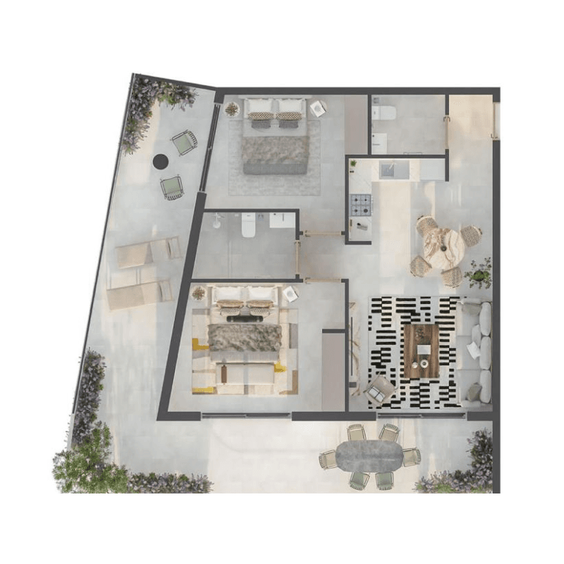 Apartment floor plan