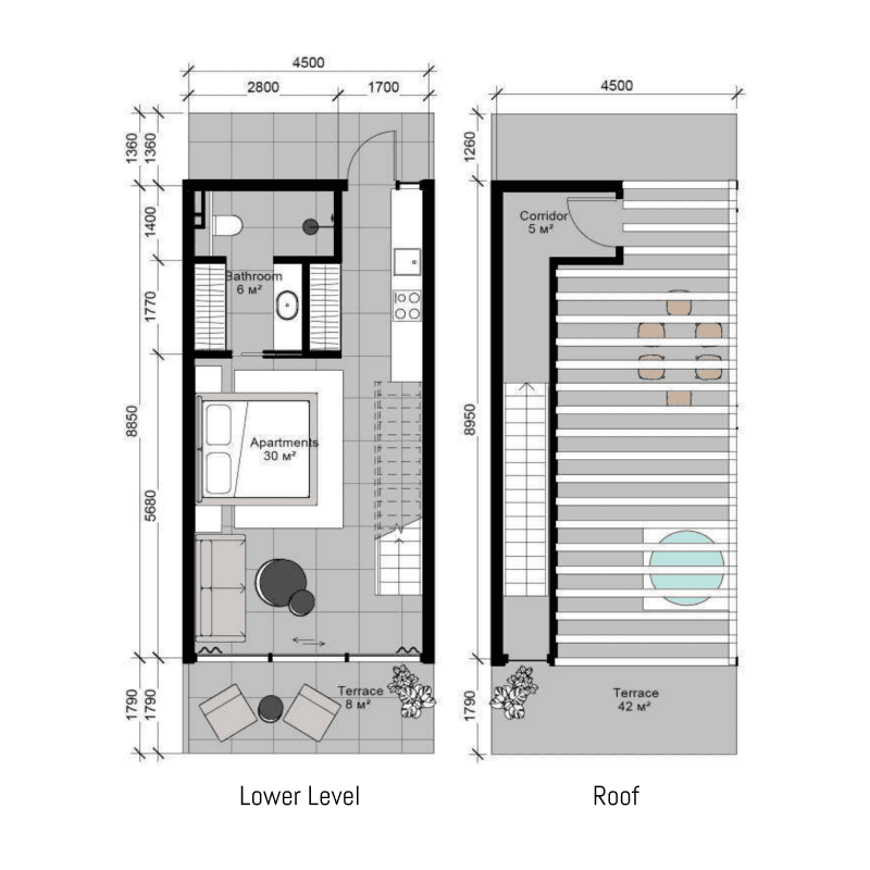 Apartment floor plan