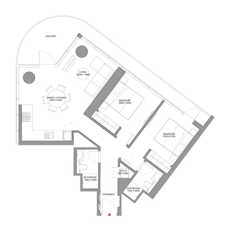 Apartment floor plan