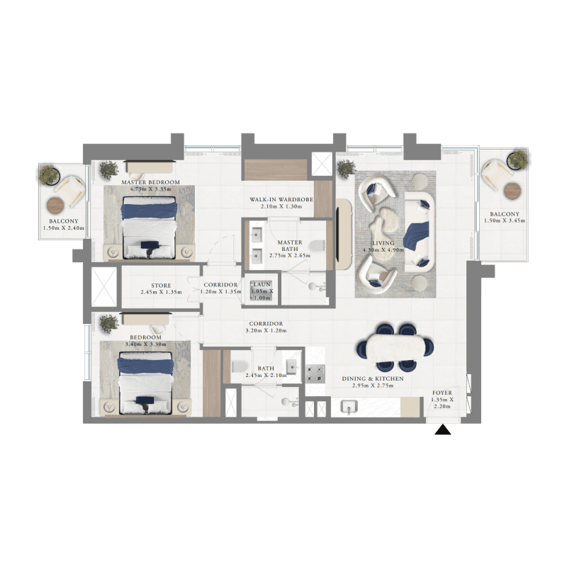 Apartment floor plan