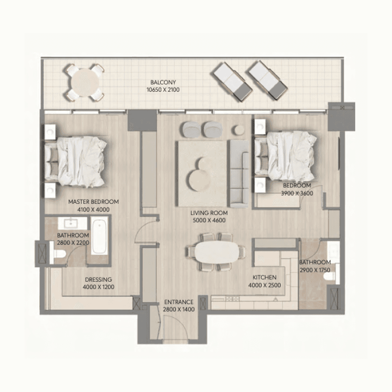 Apartment floor plan