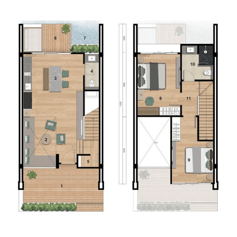 Apartment floor plan