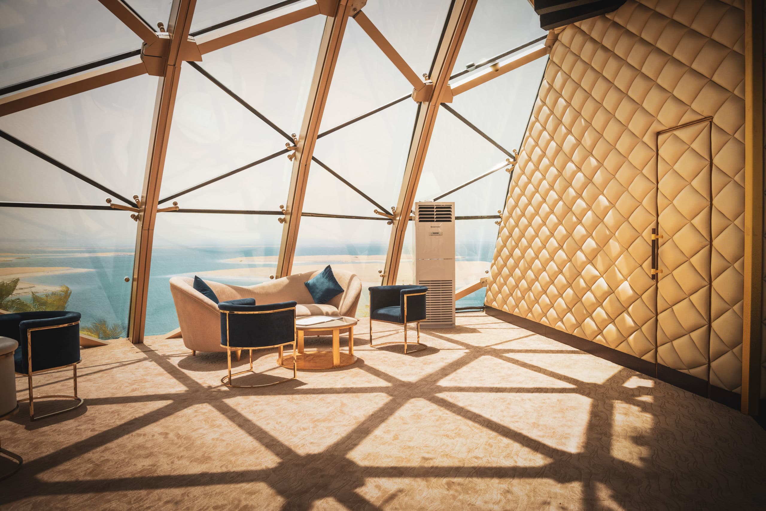 Top Floor Party Room With Glass Roof