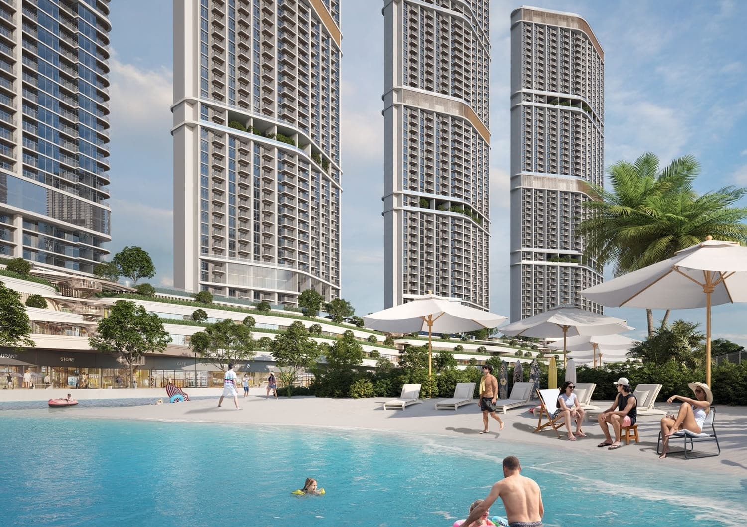 Access To Crystall Lagune