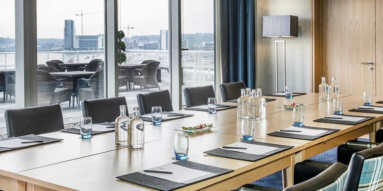 Business Center With Meeting Rooms