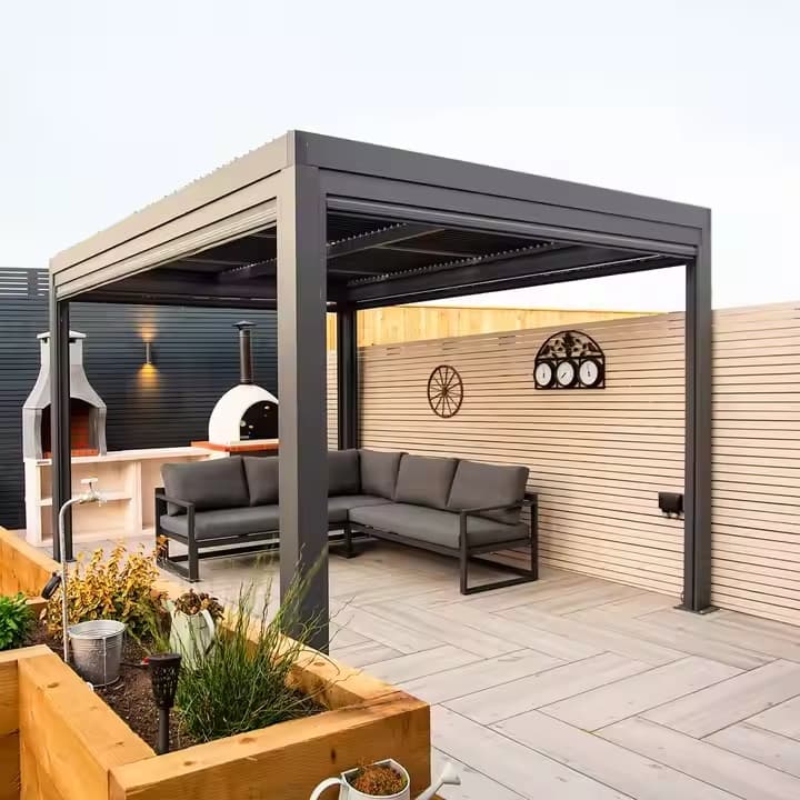 Roof Access With Pergola