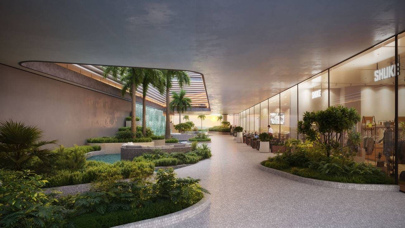 Feature Wall & Retail