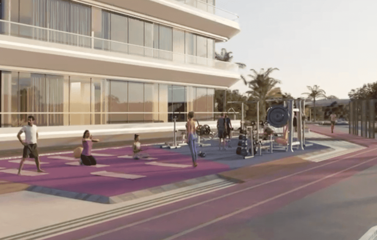 Rooftop Gym & Jogging Track