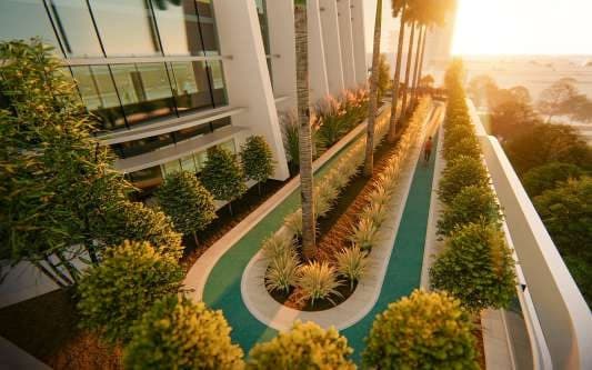 250m Running And Walking Track